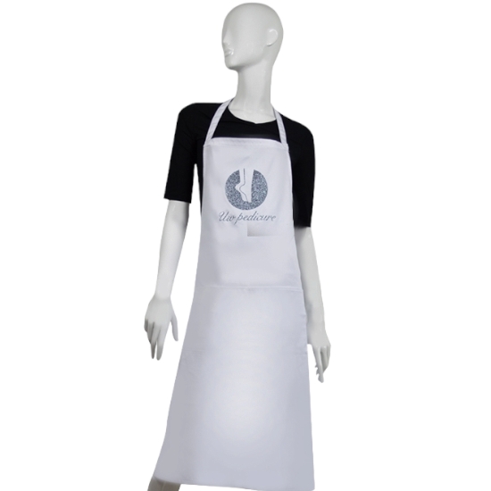 Pedicure kleding wit sale